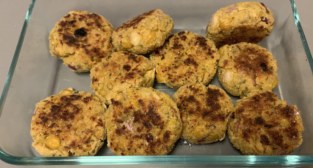 (Mostly) Baked Falafel