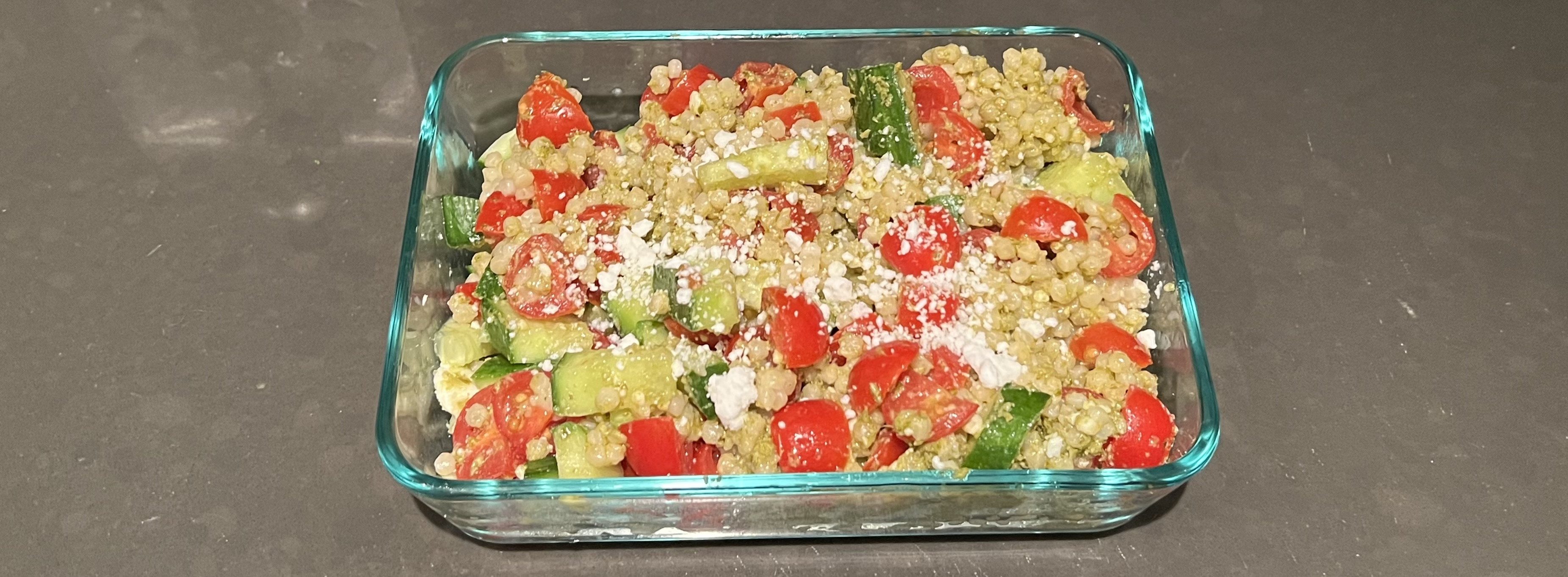 Pesto Couscous Salad