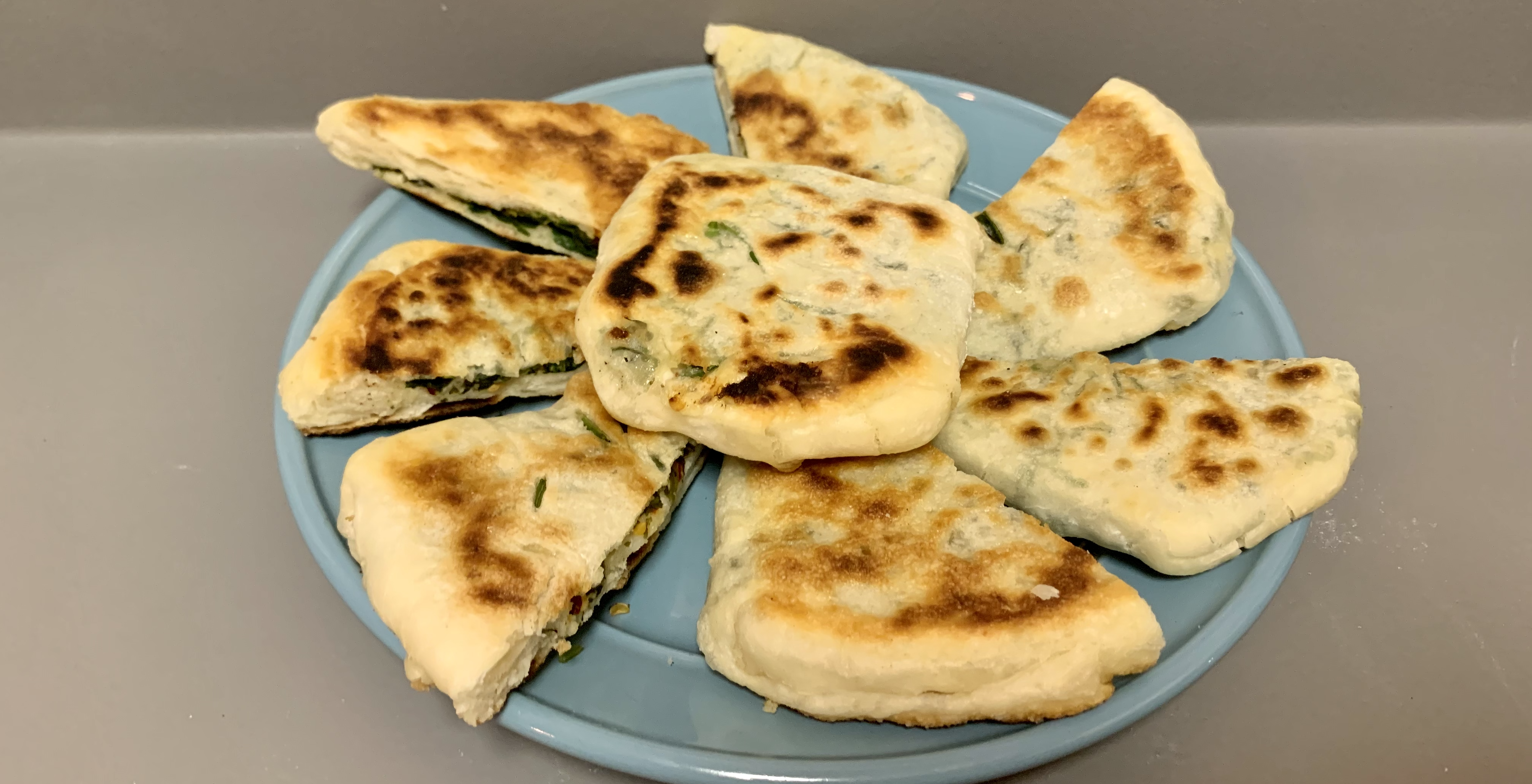 Spinach + Feta Gozleme