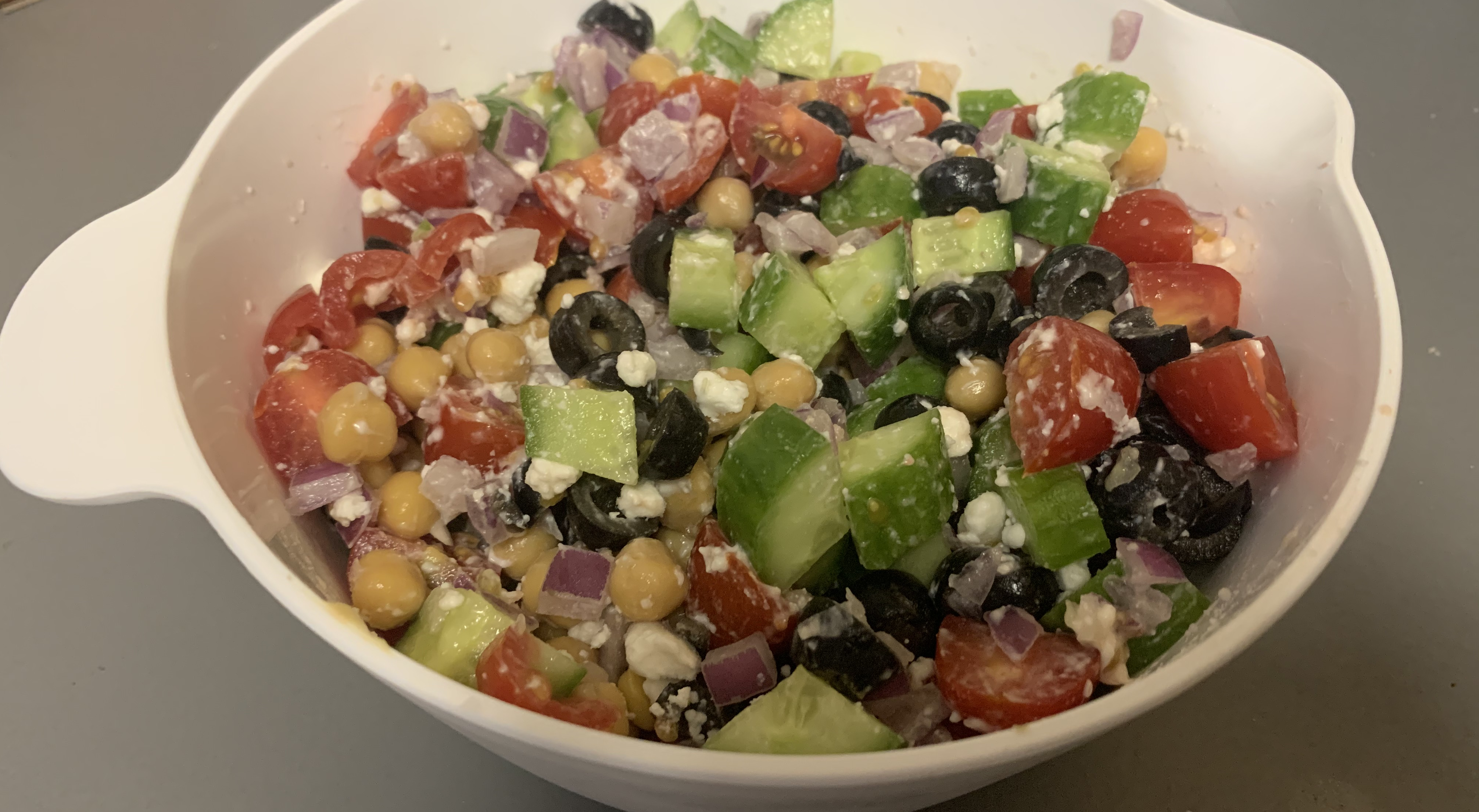 Greek Chickpea Salad