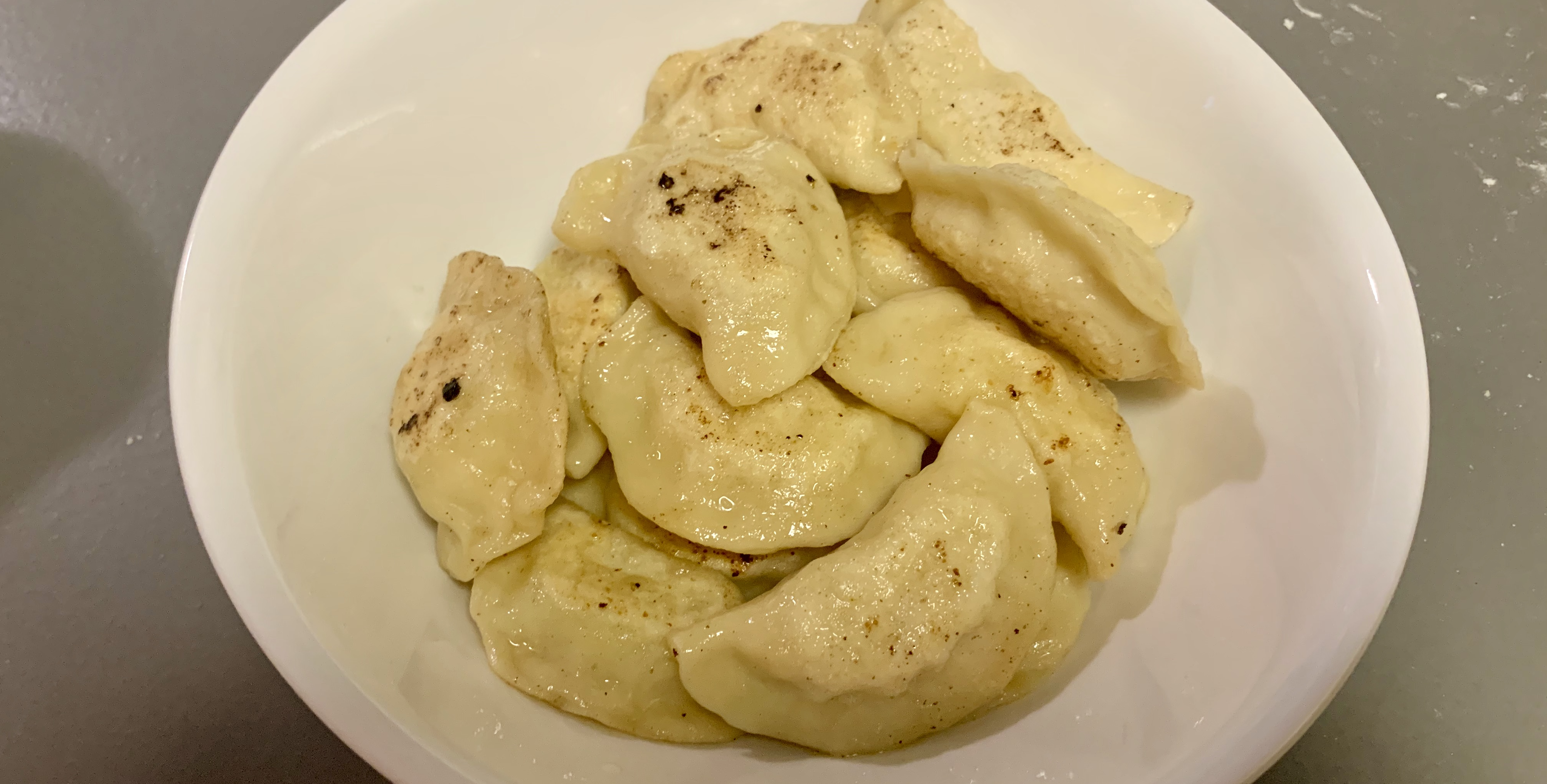 Pierogi Ruskie (Potato and Cheese Dumplings)