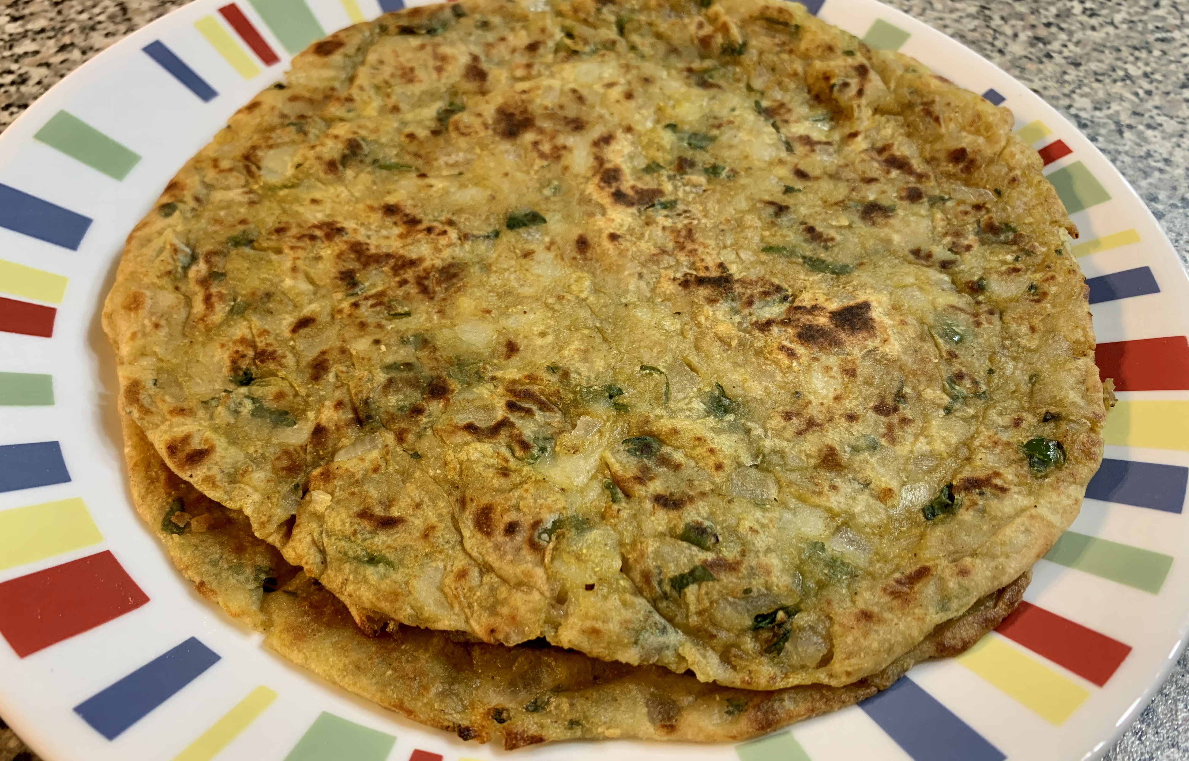 Potato Bread (Aloo Paratha)