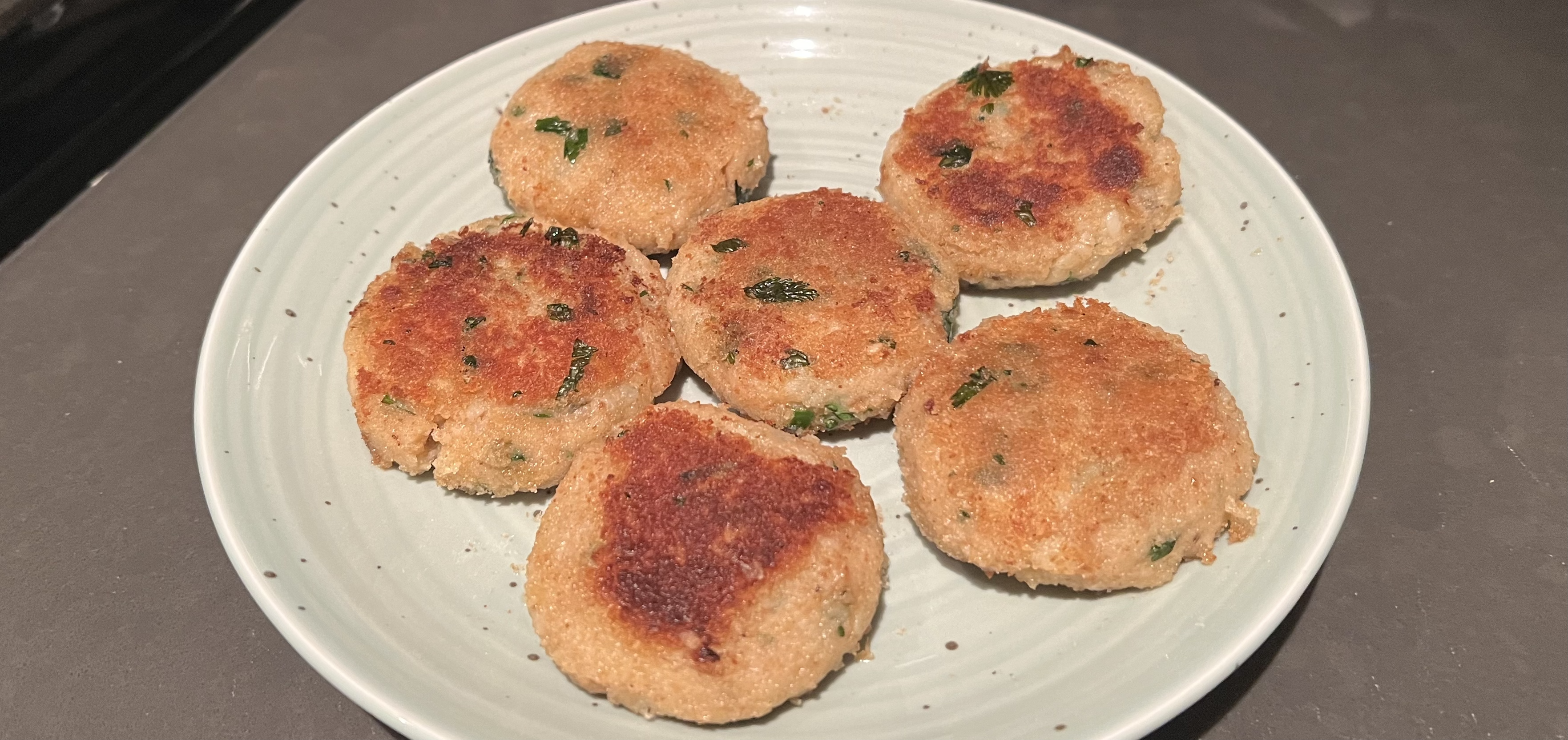 Indian Potato Pancakes (Aloo Tikki)